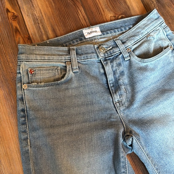 Hudson jeans Krista straight crop roll cuff size 26 - Picture 4 of 8